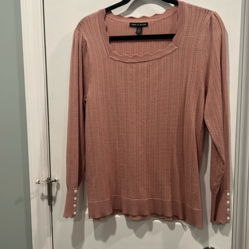 Pink Sweater